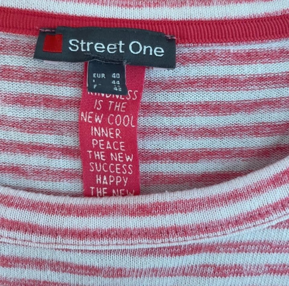 Shirt Pullover leichter Strickpulli Street One 40 L in Roding