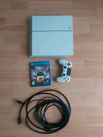 Sony PlayStation 4 Weiß 500Gb (PS4) mit Zubehör + 2 Spielen Sachsen-Anhalt - Kabelsketal Vorschau