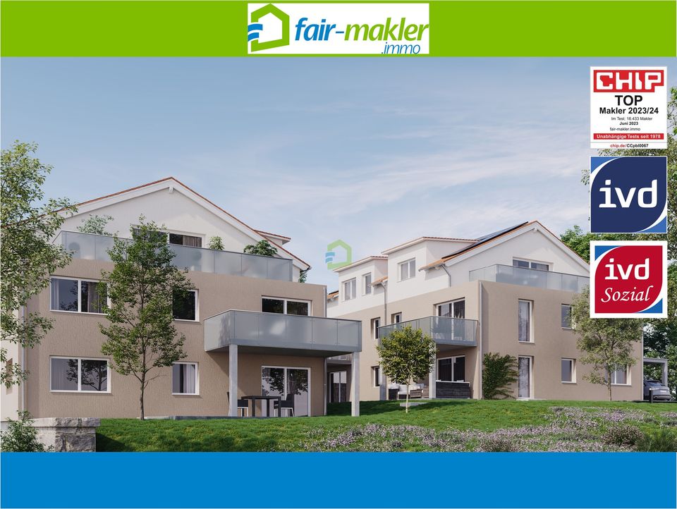 FAIR-MAKLER: 5 % Abschreibung - Starterwohnung / Kapitalanlage / Rentenglück - moderner Neubau in Schlaitdorf