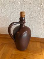 schlichte edle Schnapsflasche Keramik braun Baden-Württemberg - Tuttlingen Vorschau