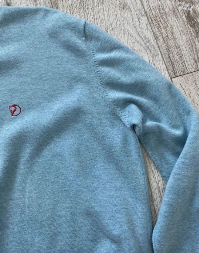 Fjällräven Pullover Sweater Strick Herren Gr.L Sweatshirt Blau in Frankfurt (Oder)