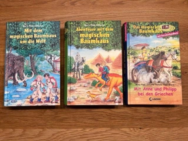 3 Bücher aus der Kinderbuchreihe "Das magische Baumhaus" in Meerbusch