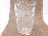 große geschliffene Bleikristall Vase geätzte Blumen Quadrat 22,5 Nordrhein-Westfalen - Geldern Vorschau