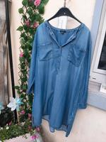 Tunika-Kleid ❤ Curvy Size ❤ Jeanskleid ❤ Lyocell Aachen - Aachen-Richterich Vorschau