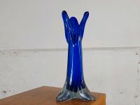 GlasKunst Vase ähnlich Murano Glas Blumenvase Vintage Retro 70er Leipzig - Volkmarsdorf Vorschau