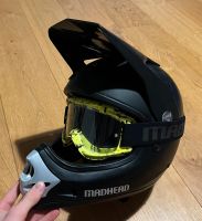 Madhead Motorradhelm mit Brille Bayern - Würzburg Vorschau