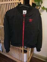 Adidas Bomberjacke schwarz weich S M stylisch bunt Hessen - Marburg Vorschau
