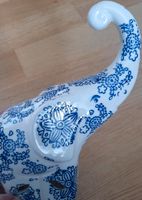 Deko Elefant Porzellan blau weiß Bayern - Schweinfurt Vorschau