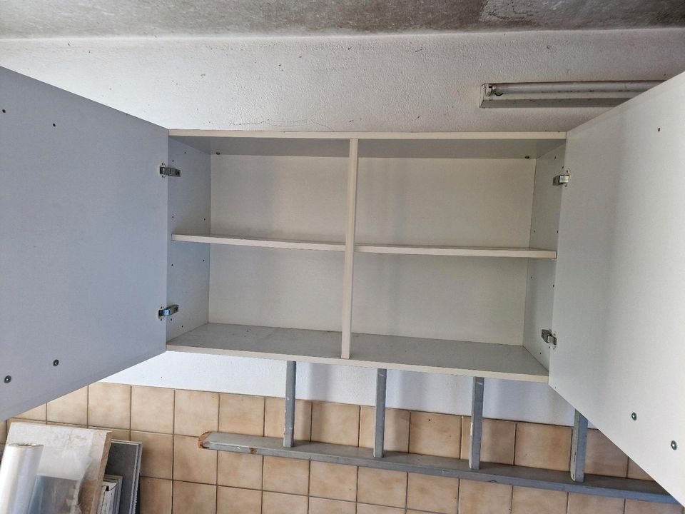 Schrank - weiß - Hängeschrank Garage Werkstatt - 100x57x30 BxHxT in Remshalden
