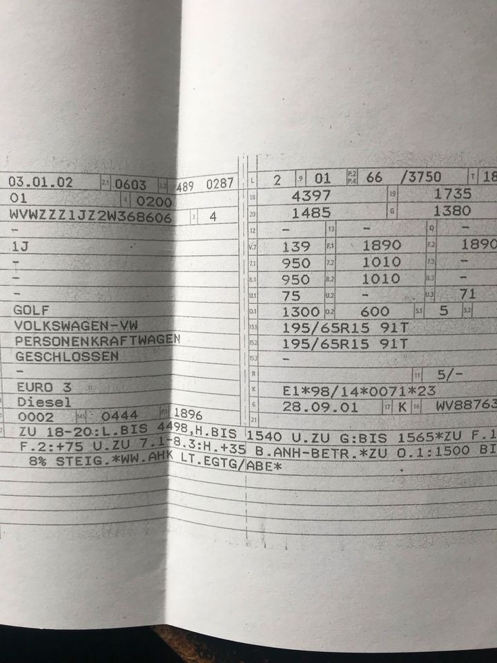 Kupplung Satz neu für VW Golf 1,9 TDI, EZ 2002 in Zeitz