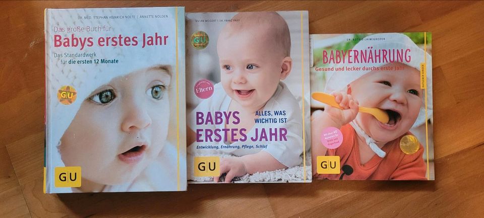 3 Bücher zum Thema "Babys erstes Jahr" in Augsburg