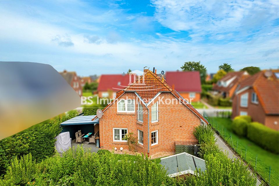 RESERVIERT! Greetsiel! Gepflegtes Reihenendhaus mit PKW-Stellplatz und Garten in ruhiger Wohnlage! in Greetsiel