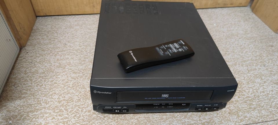 Roadstar VHS Video Recorder VDR-6200K - 12 Volt in Vallendar