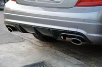 CW Diffusor Diffuser Carbon passend Mercedes C63 W204 Nordrhein-Westfalen - Kamen Vorschau