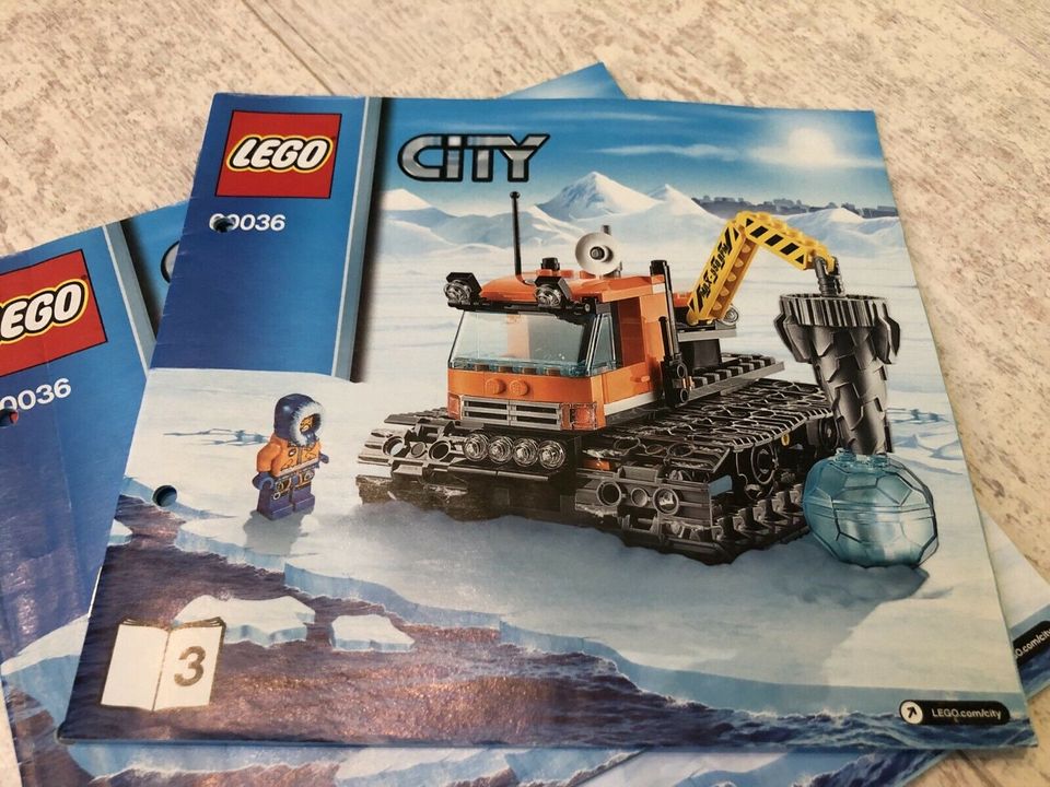 Lego City Arktis Forscher, Hubschrauber, Eis 60032, 60034, 60036 in Wermelskirchen