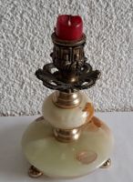 Onyx Kerzenständer Kerzenhalter Metall Messing Marmor Vintage Rheinland-Pfalz - Wirges   Vorschau