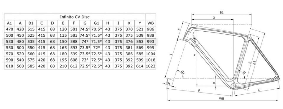 BIANCHI INFINITO CV DISC/Shimano GRX Di2 11s/Fulcrum/DEDA 57(59) in Darmstadt