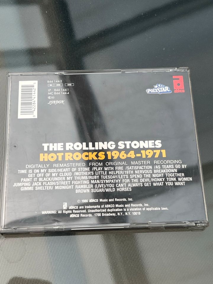 4 CD’s The Rolling Stones Musik in Gelsenkirchen