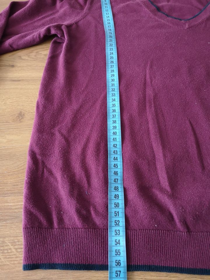 Boden Pullover Langarm aubergine Baumwolle Gr. 38 in Neusäß