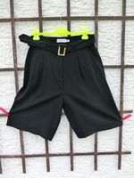 Schwarze Bermudashorts mit Bundfalten von ICHI, Gr. 40 Rheinland-Pfalz - Mainz Vorschau