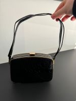 Handtasche Krokodilleder Optik schwarz Rheinland-Pfalz - Neuwied Vorschau