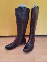 GABOR Leder Stiefel mit Krokoprägung braun Gr. 5 1/2 (Gr. 38,5) Bayern - Oberding Vorschau