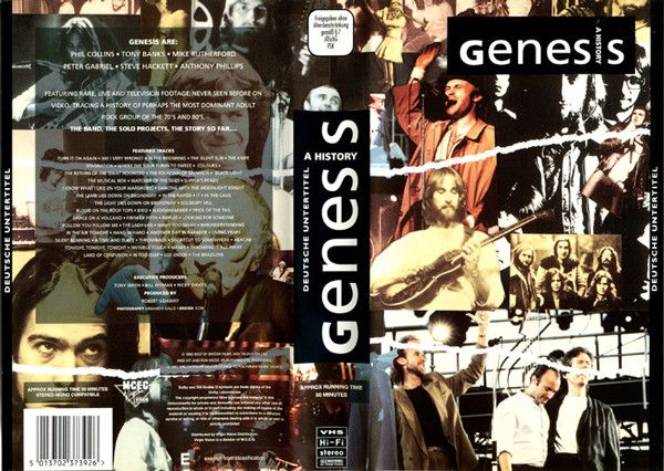 Genesis – Genesis A History VHS Video in Rieschweiler-Mühlbach