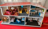 Lundby Puppenhaus Vintage mit Möbeln - 5 Zimmer & Balkon Baden-Württemberg - Sinsheim Vorschau