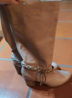 Lederstiefel beige Gr. 39 Niedersachsen - Adelebsen Vorschau