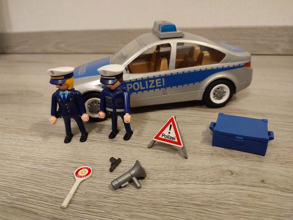 Playmobil Polizeiauto+ Hubschrauber+ Motorrad 5179+5916+5180 in Bad Iburg