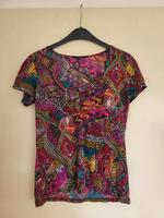buntes T-Shirt ethno-Muster, Comma, Gr. 36 Bayern - Lichtenfels Vorschau