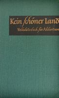 Volksliederbuch: Kein schöner Land (für Akkordeon) Sachsen - Aue Vorschau