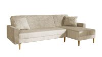Ecksofa Lila Poso Cordstoff Sofa Couch mit Schlaffunktion Univers Friedrichshain-Kreuzberg - Friedrichshain Vorschau