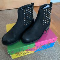 Neue Lazamani Leder Biker Boots Stiefeletten Stiefel. NP 119€ Bayern - Wolfratshausen Vorschau