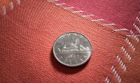 1 Dollar  1969  KANADA    SILBER indianer im Kanu Niedersachsen - Ostercappeln Vorschau