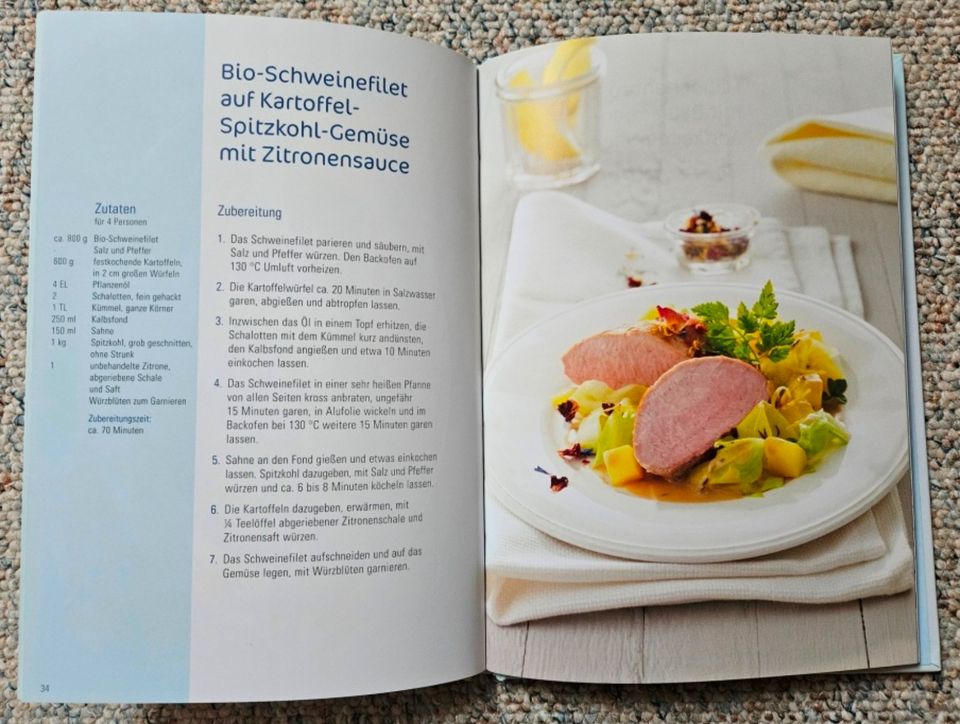 Kochbuch "Natürlich besser Kochen" - gesunde Ernährung Band 2 in Hennstedt