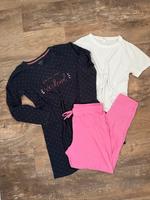 Tchibo Nachthemd Pyjama Loungewear 3tlg 38 40 M L Top Niedersachsen - Saterland Vorschau