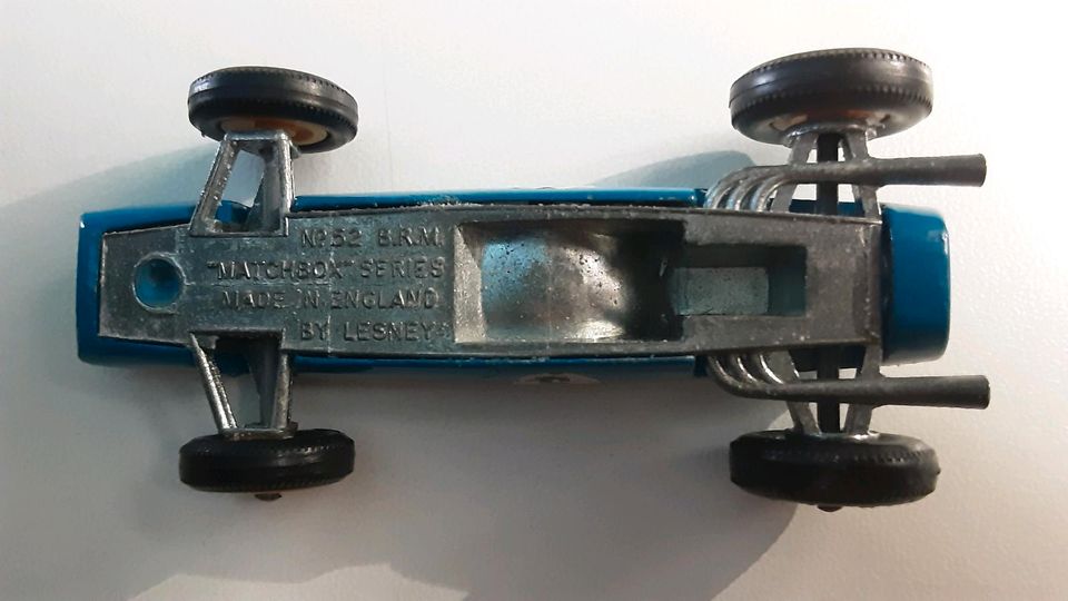 Matchbox Nr. 19, Lotus und Nr. 52, B.R.M., Formel 1 in Berlin