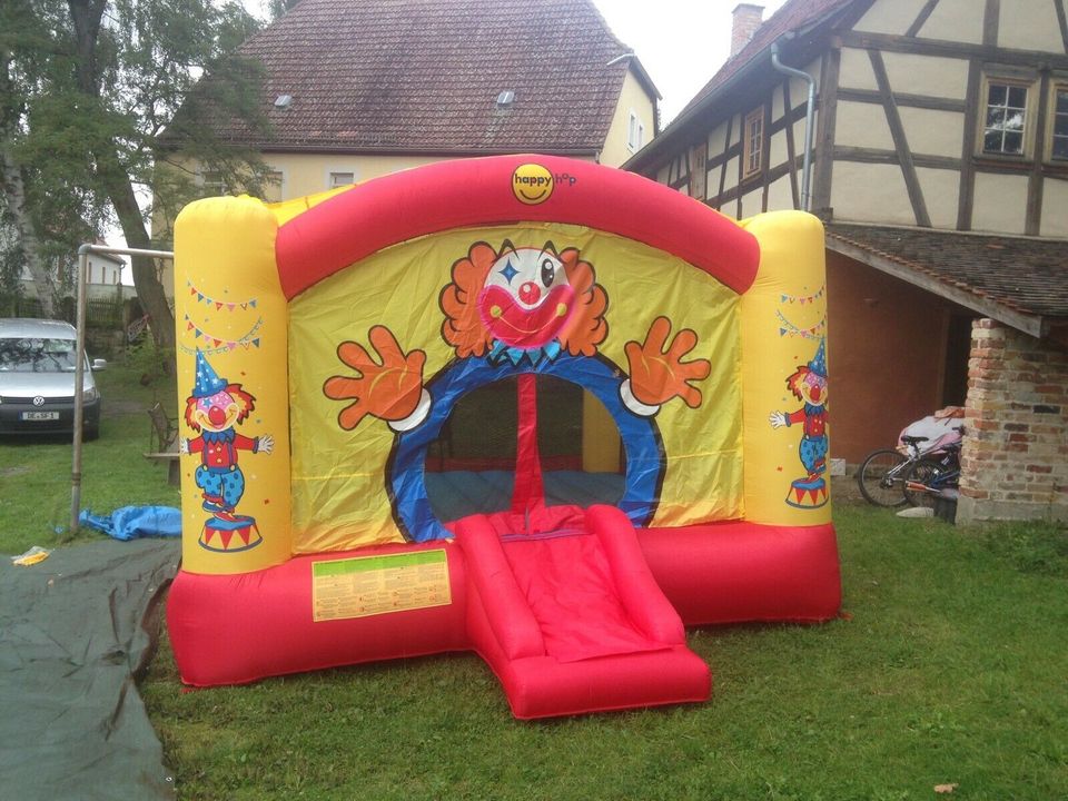 Hüpfburg Clown 4m x 5m zu vermieten in Brandis