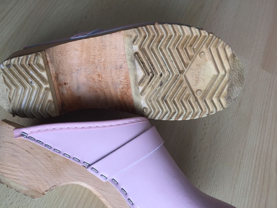 CLOGS Holztöffeln Gr 36 Rosa original aus Schweden in Hamburg