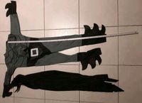 Kostümset Fledermaus - Batman ähnlich ca. 95cm mit Umhang Bayern - Gerzen Vorschau