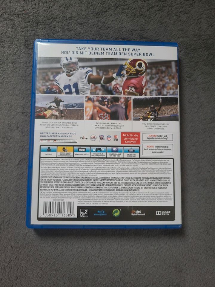 Madden NFL 17 in Treben