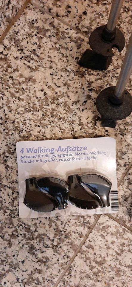 Nordic Walkingstöcke 120cm + 130cm, Set, Wandern, Sport, Hobby in Bad Laasphe