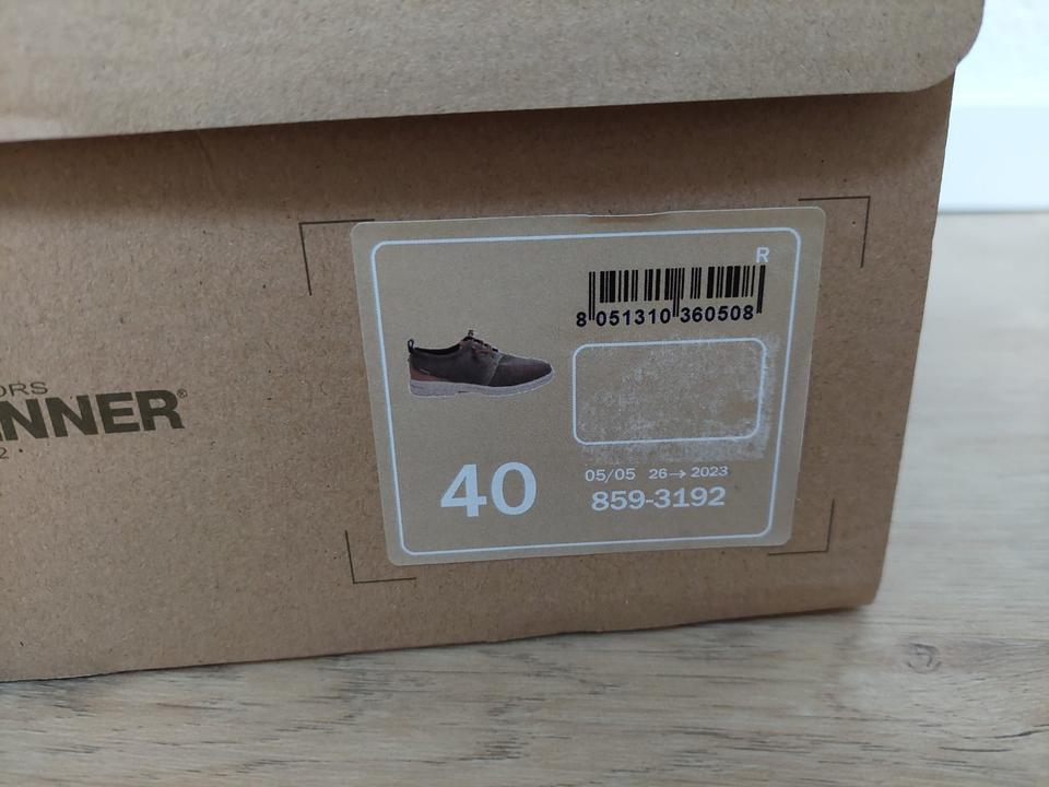 NEU Braune Knit Sneaker Schnürer Halbschuhe Weinbrenner, Gr. 40 in Ergoldsbach