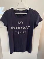 H&M, T-Shirt, mit Aufdruck, Größe S, blau, dunkelblau Saarland - Nalbach Vorschau