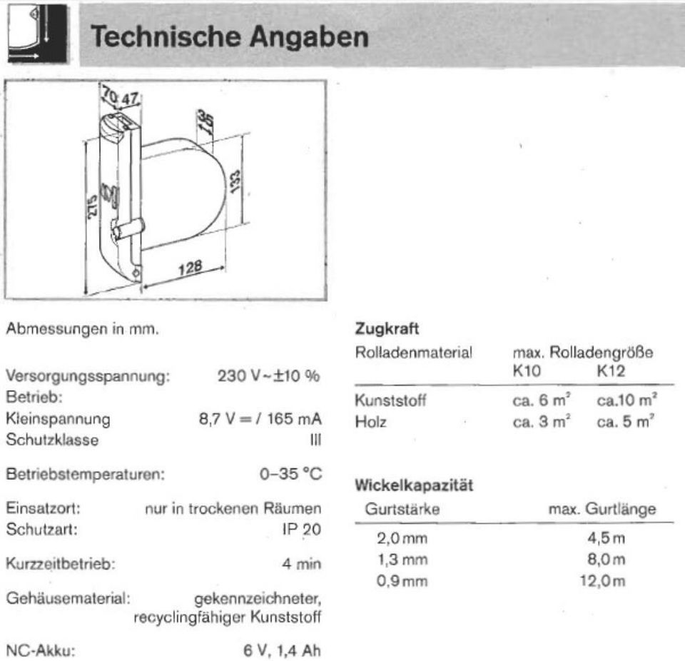 Bosch Roll Lift K8 K10 K12 Somfy Easy Lift- elektr. Gurtwickler in  Nordrhein-Westfalen - Bocholt | Heimwerken. Heimwerkerbedarf gebraucht  kaufen | eBay Kleinanzeigen ist jetzt Kleinanzeigen