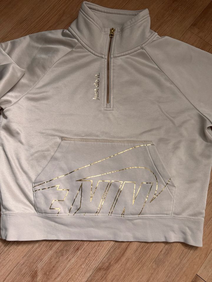 Nike Sport hoodie Creme Gold in Oberhausen
