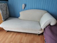 Bretz Couch, Recamiere, Ottomane (Vintage, weiß) Baden-Württemberg - Hemsbach Vorschau