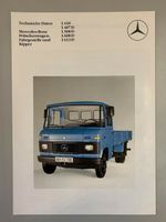 Mercedes L410 508D Prospekt Technische Daten Oldtimer LKW Niedersachsen - Velpke Vorschau