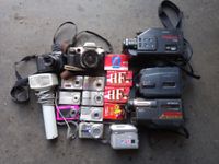 Sammlung Fotoapparat Videorecorder Canon Hitachi Sachsen - Krauschwitz Vorschau